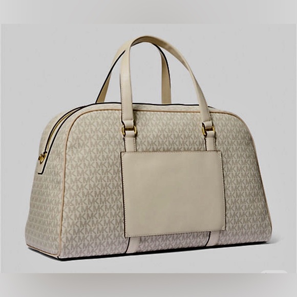 Michael Kors Beige and Tan Travel Bag - Picture 3 of 5